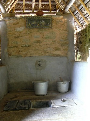 bath area